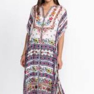 Johnny Was Multicolor Patterned Blouse